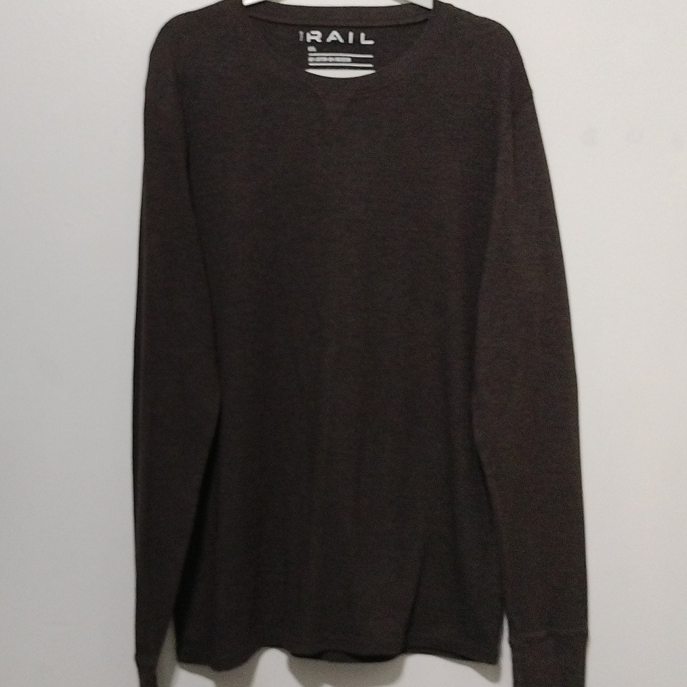 The Rail Men's waffle knit thermal long sleeve size XXL